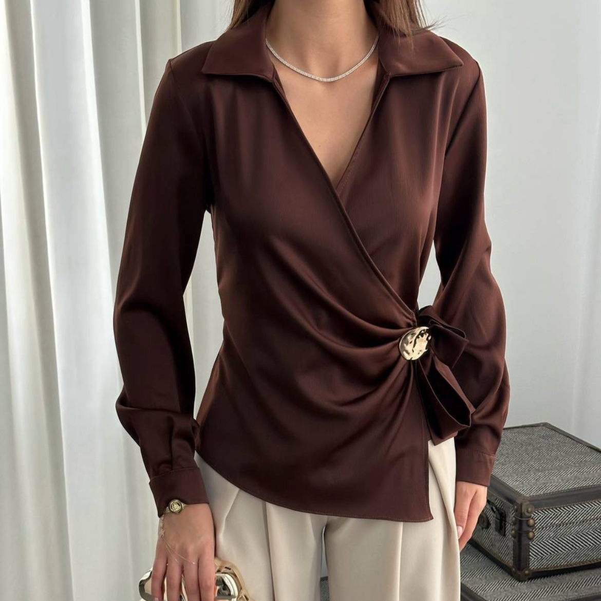 chemise en satin